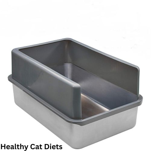 iPrimio Stainless Steel Cat Litter Box