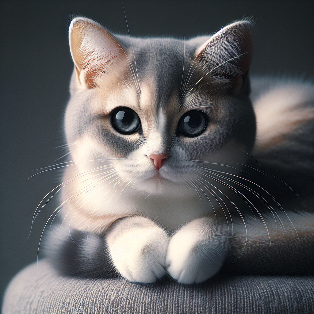 Gray and White Cat