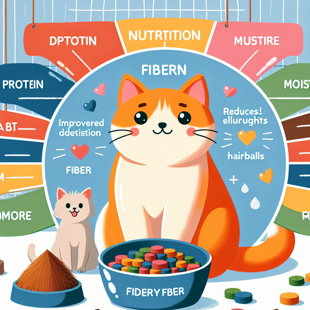 how to add more fiber in cats food