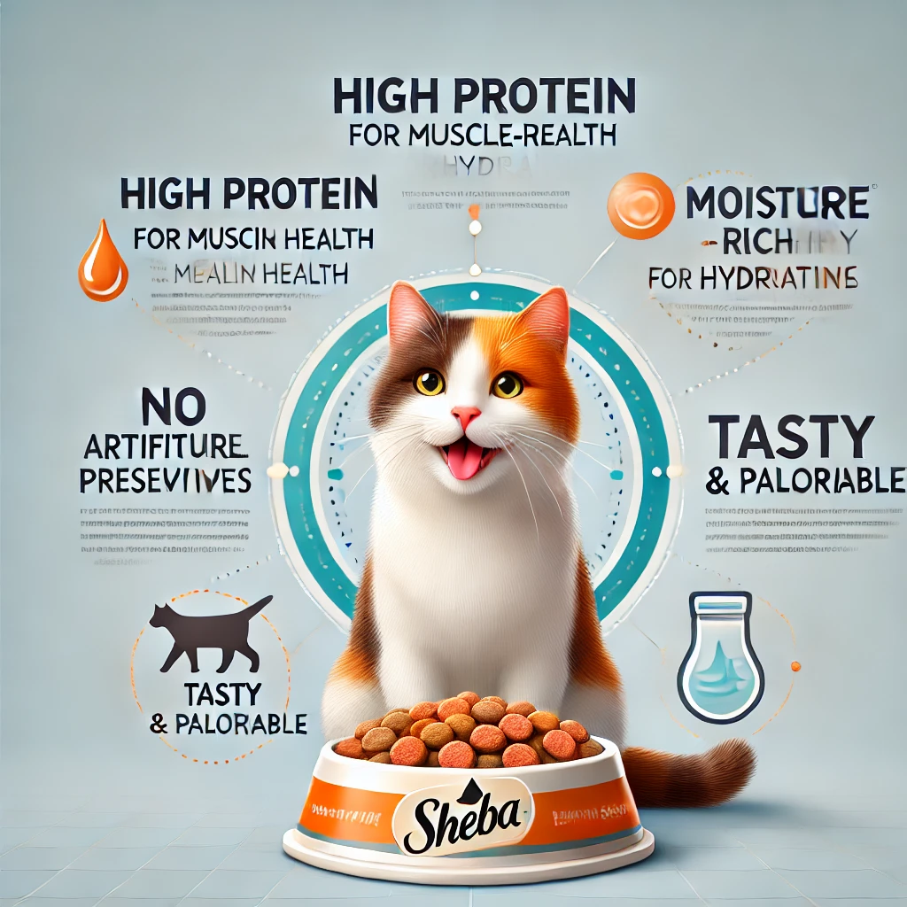 sheba cat food