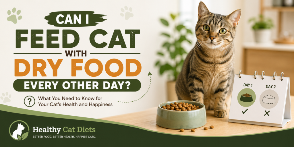 can i feed cat with dry food every other day