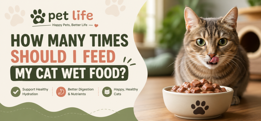 how many times should i feed my cat wet food