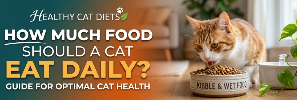 how much food should a cat eat daily