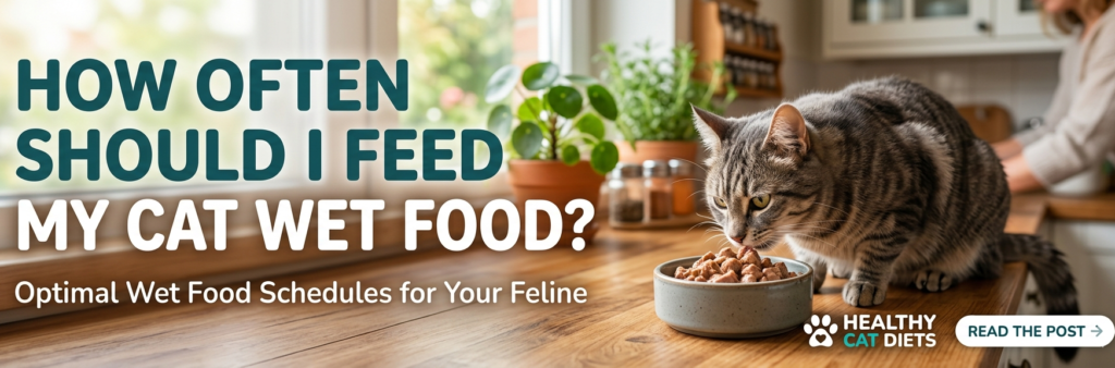 how often should i feed my cat wet food